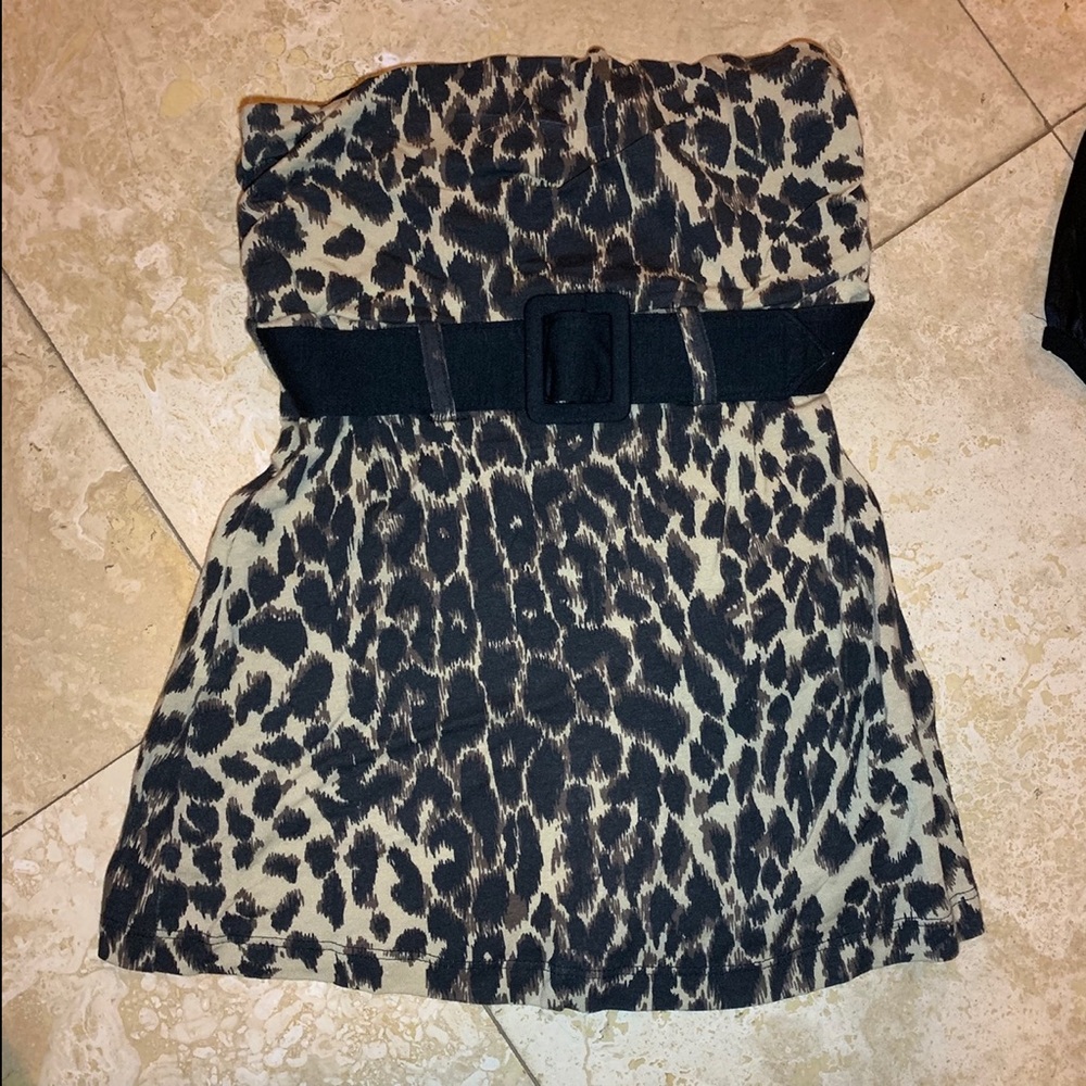 Cheetah Print Express Top - image 1